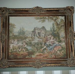 4' X 5' Tapestry w/frame